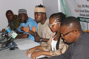 Speakers at the press conference